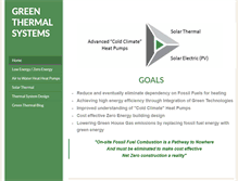Tablet Screenshot of greenthermalvt.com